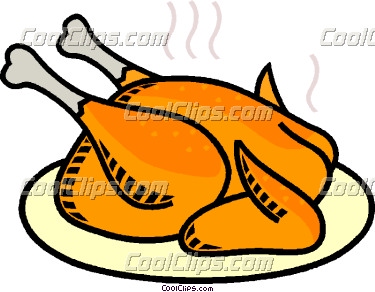 poultry clipart #roast_chicken_CoolClips_vc008842.