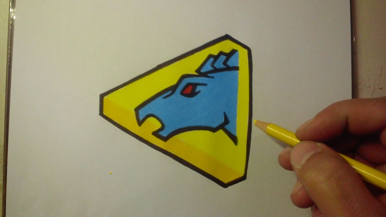 HOW TO DRAW POWER RANGER DINO CHARGE BLUE.
