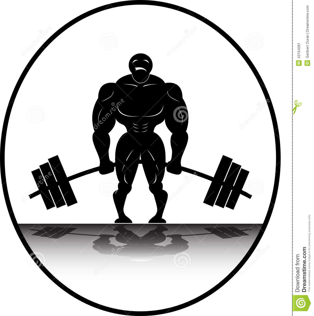 Collection of Powerlifting clipart.