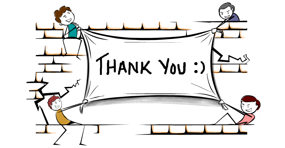 Animated Thank You PNG For Powerpoint Transparent Animated.