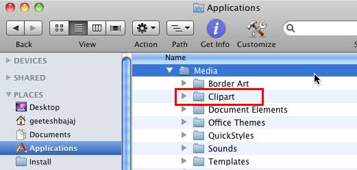 Customize Clip Art Categories within Media Browser in.