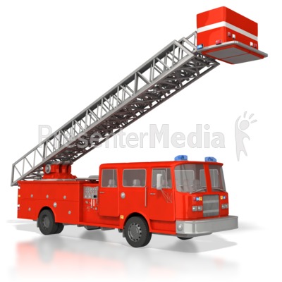 Fire Truck Ladder Clipart.