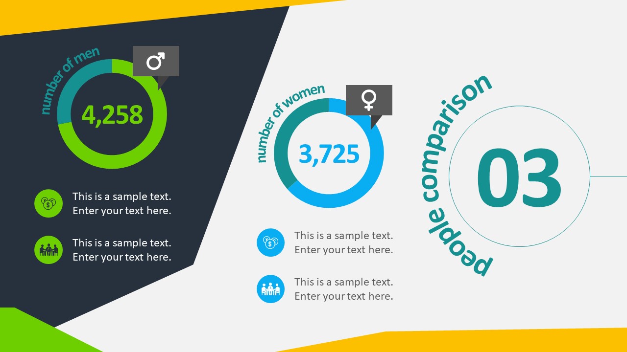 Free Animated Business Infographics PowerPoint Template.