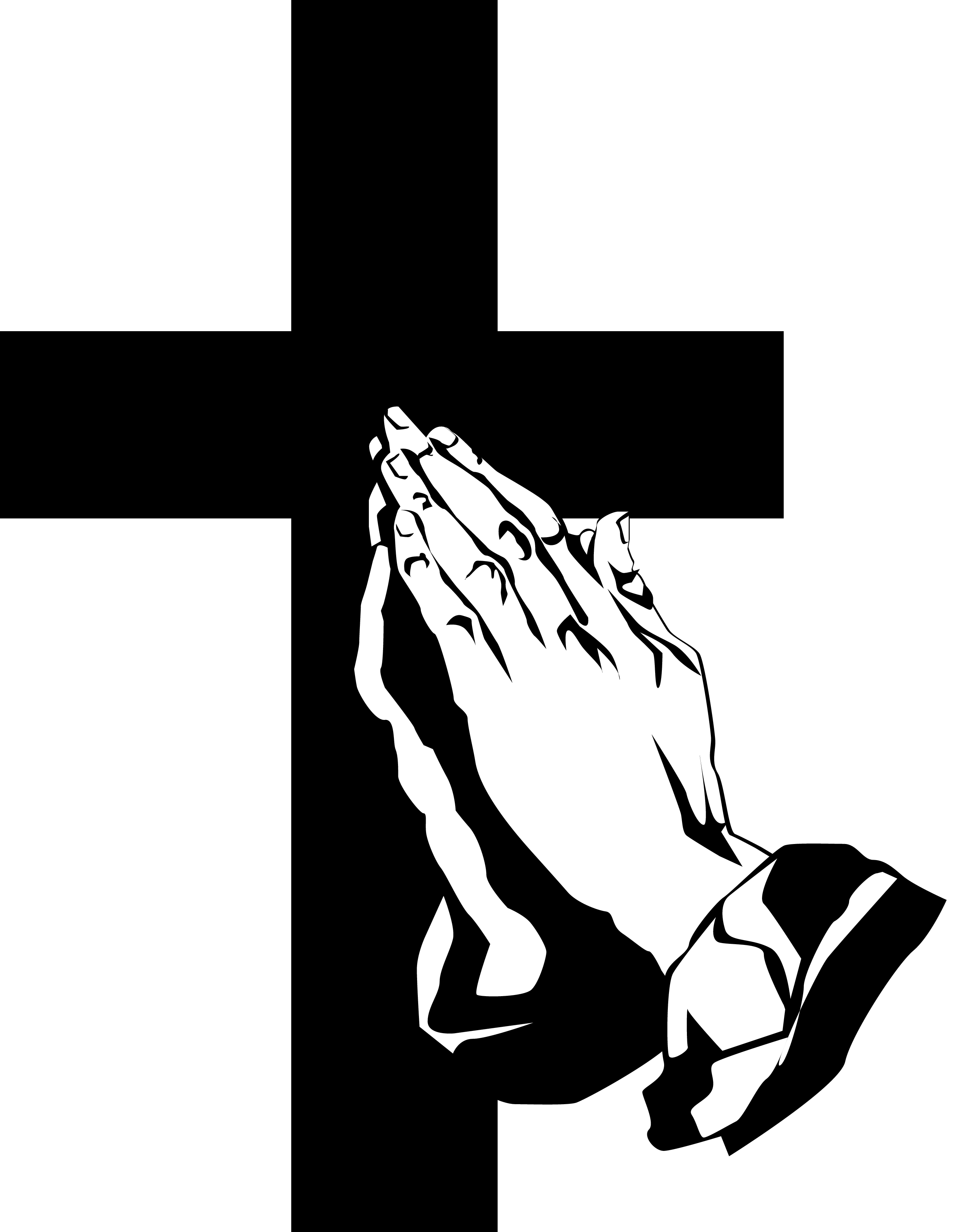 Woman Praying At Cross Clipart 20 Free Cliparts Download Images On