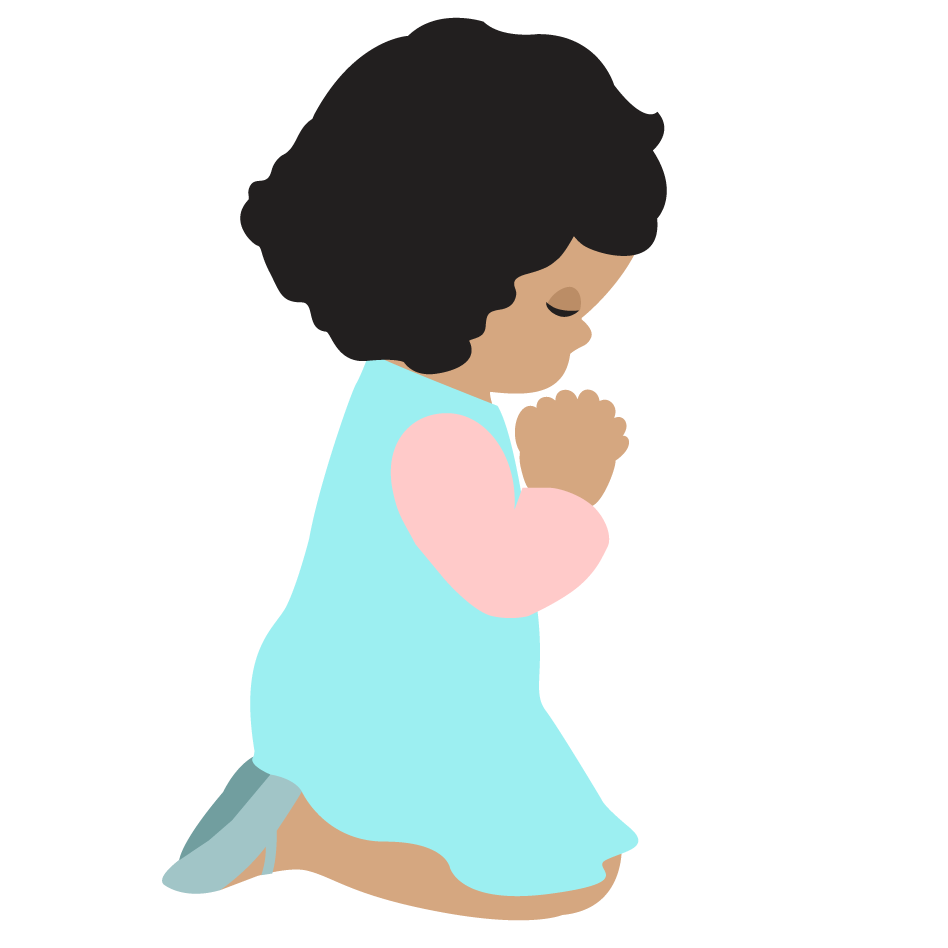 Images For > Child Praying Hands Clipart.