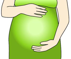 Free Clip Art of Pregnant Women.