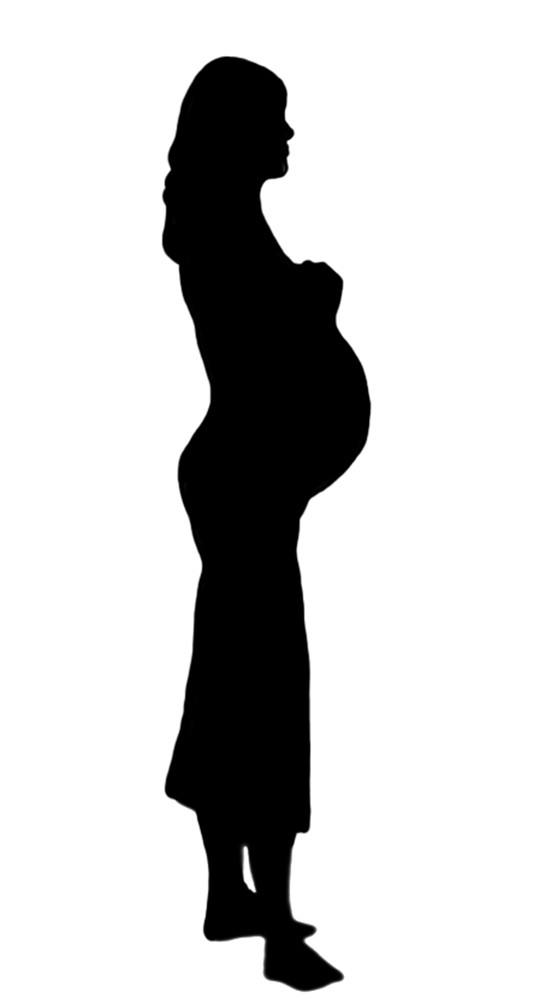 Free Silhouette Of Pregnant Woman Clipart, Download Free.