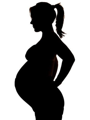 Free Silhouette Of Pregnant Mom, Download Free Clip Art.