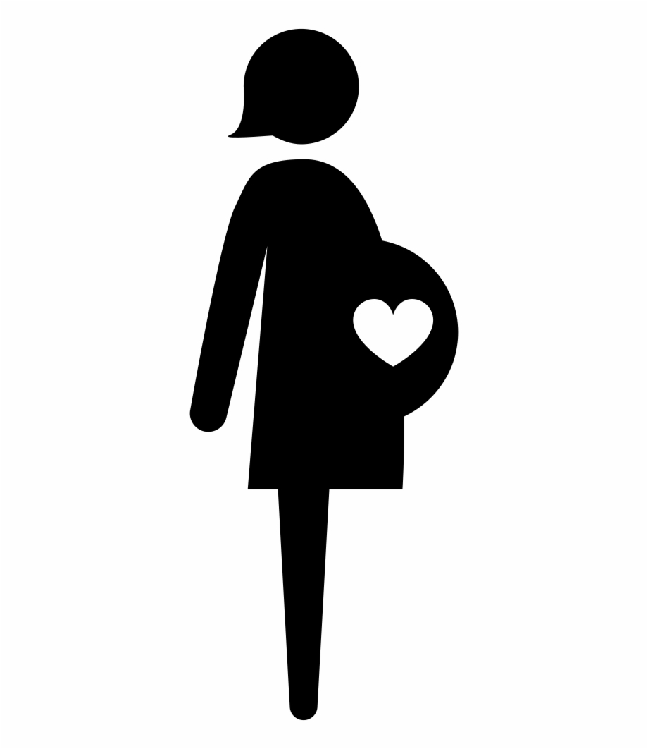 Free Silhouette Pregnant Woman, Download Free Clip Art, Free.