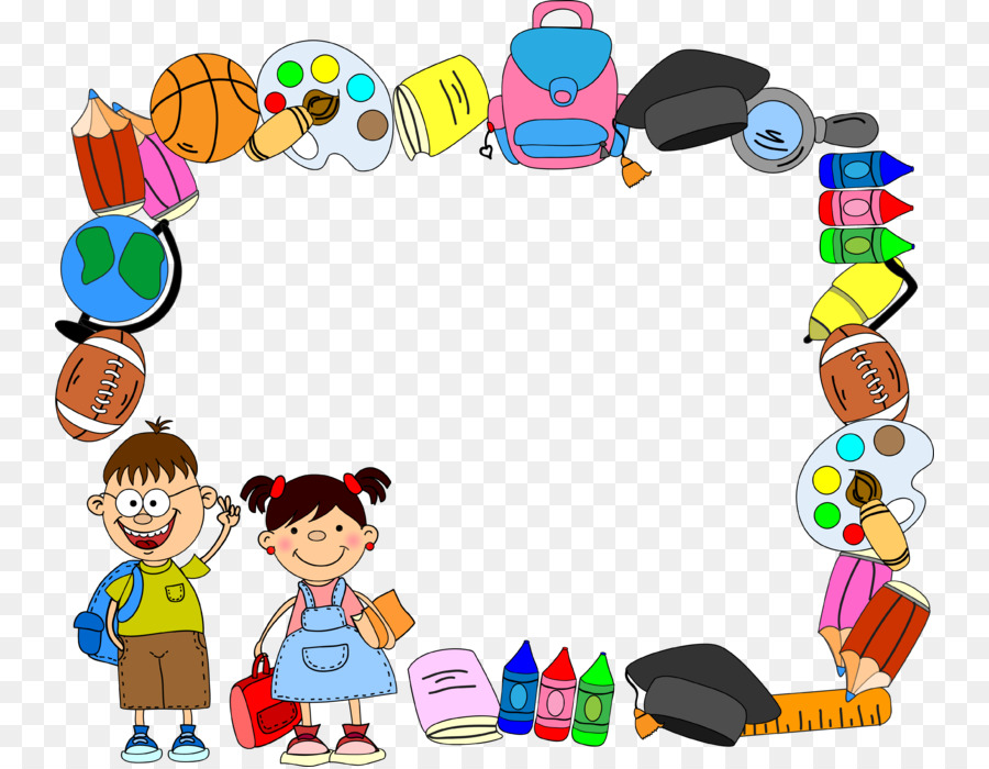 Children Border Design Clip Art - Image to u