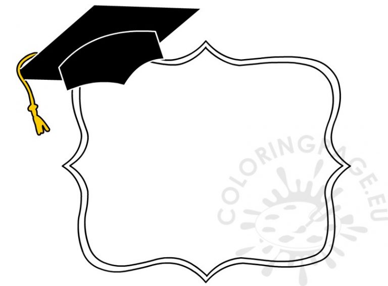Graduation Border Clipart.