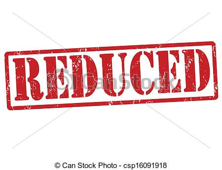 Price reduced clipart.