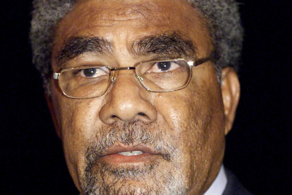 Former Papua New Guinea prime minister Sir Mekere Morauta.