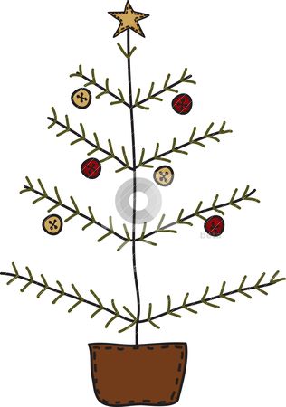 Download rustic christmas tree clipart 20 free Cliparts | Download ...