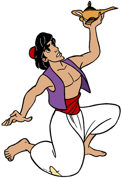 Aladdin Clip Art Images.