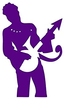 Amazon.com: LA DECAL Prince The Angel Artist Icon Legend.