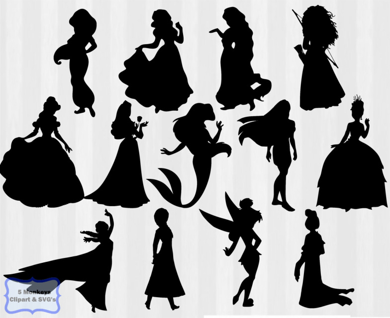 Download princess clipart silhouette 20 free Cliparts | Download ...