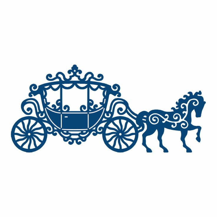 Free Cinderella Horse And Carriage Silhouette, Download Free.
