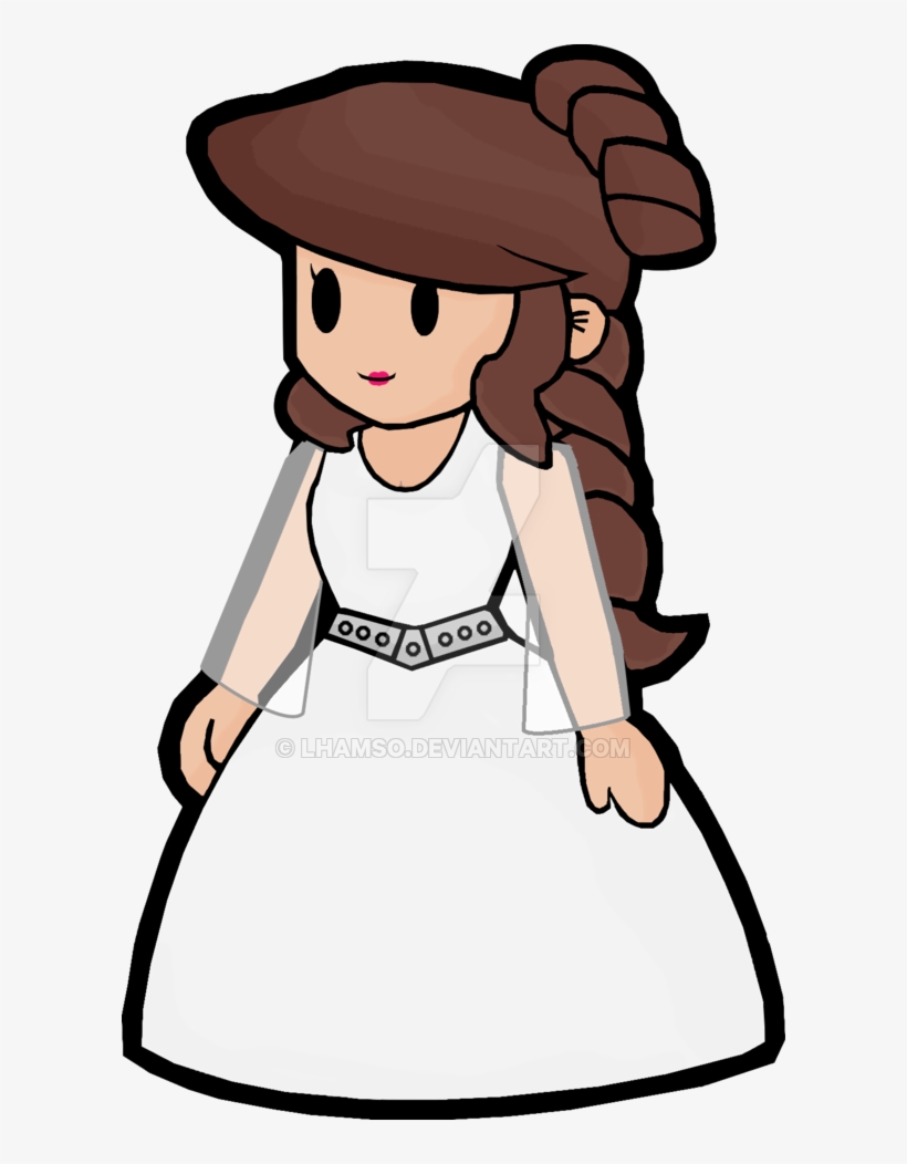 Princess Leia Star Wars Clipart.