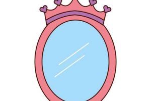 Princess Mirror Clip Art