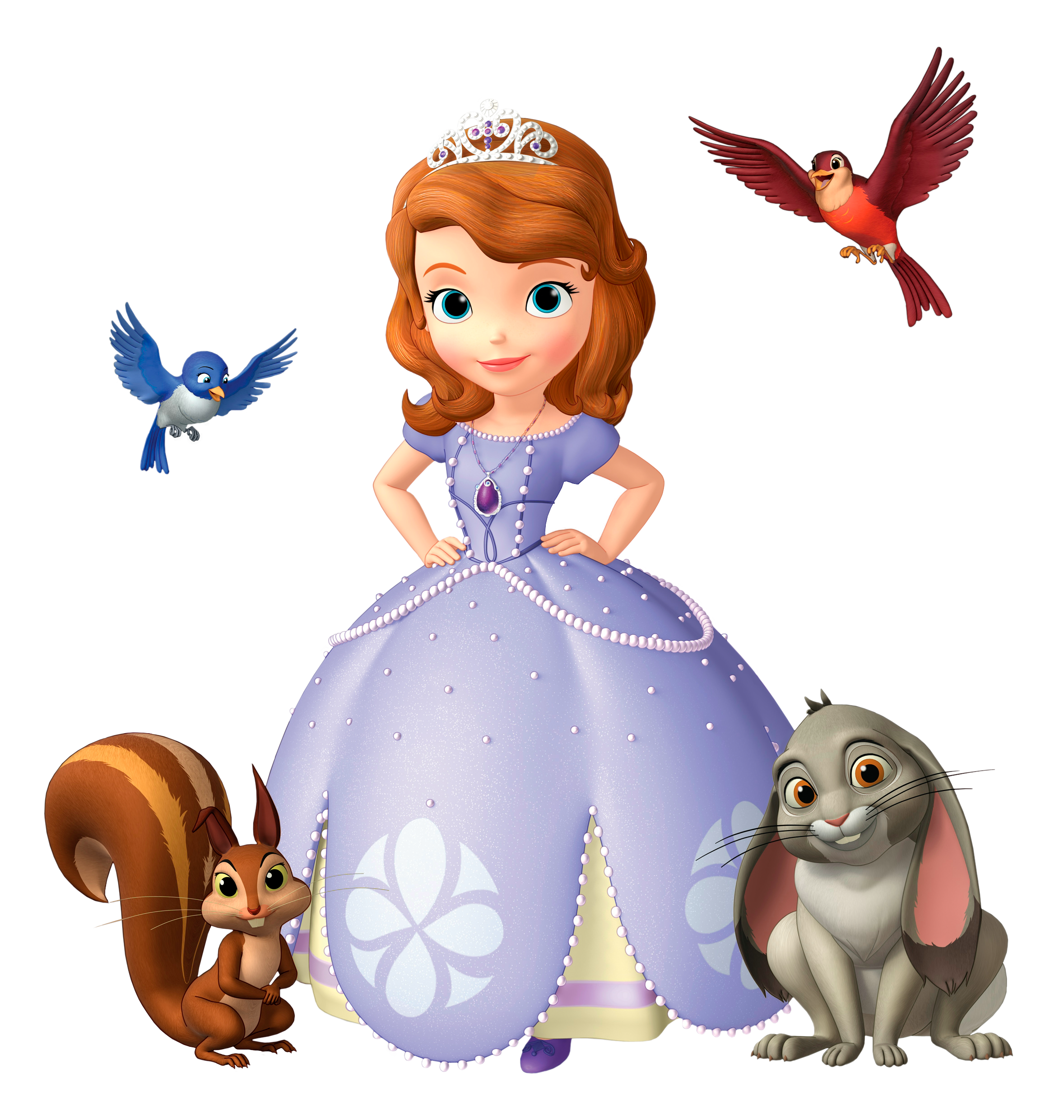Princess Sofia PNG Clip Art Image.