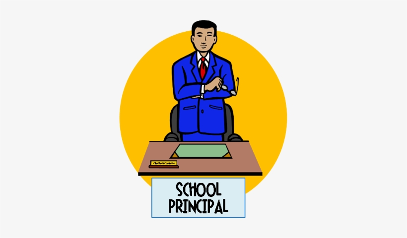 Office Clipart Female School Principal.