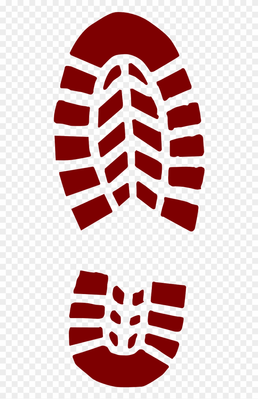 Boot Print Footprint Shoe Png Image.