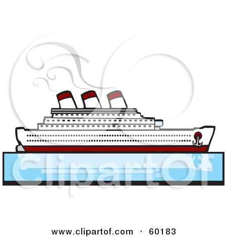 Cruise Ship Under A Rainbow Arch Posters, Art Prints by Pams.