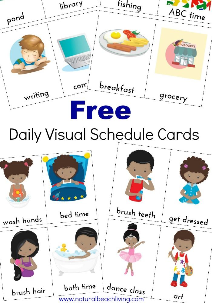 Free Printable Classroom Schedule Clipart