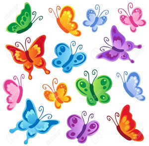 Free Printable Butterfly Clipart.