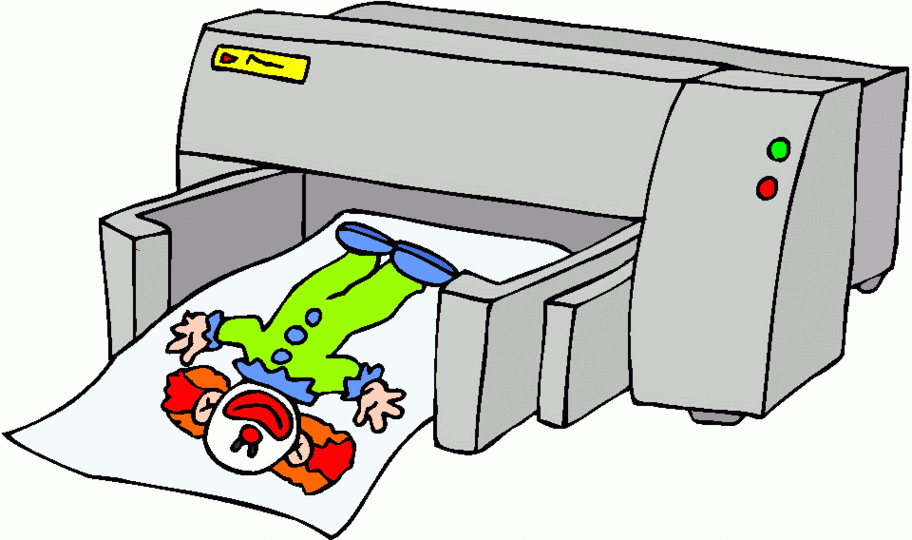 Animated Printer Clipart.