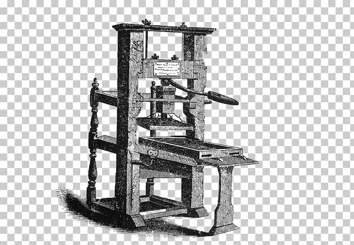 Gutenberg Bible Printing press Paper Invention, others PNG.