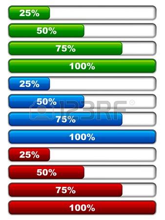 37,774 Progress Bar Stock Vector Illustration And Royalty Free.