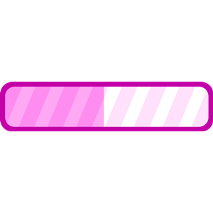 Pink Progress bar clipart, cliparts of Pink Progress bar.