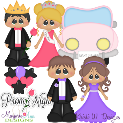 Prom Night SVG Cutting Files Includes Clipart.