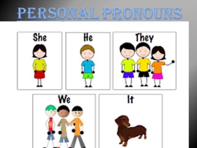pronoun what is it