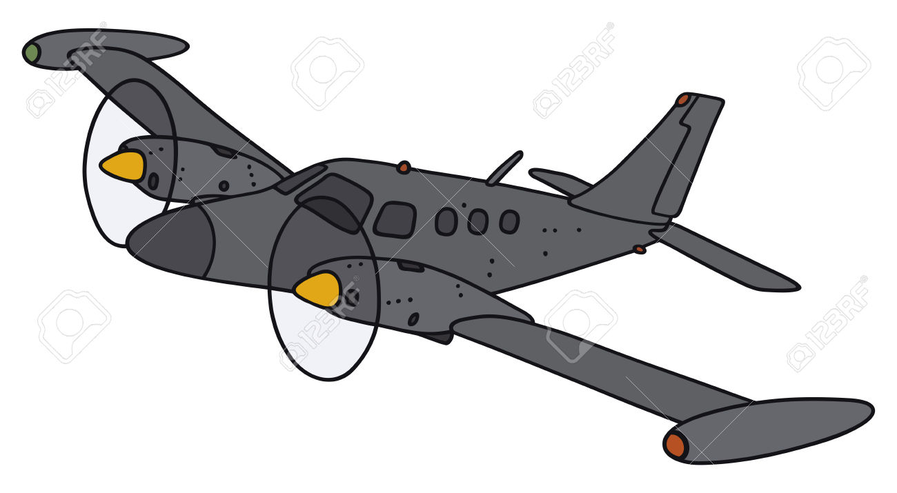 cessna twin engine plane clipart - Clipground