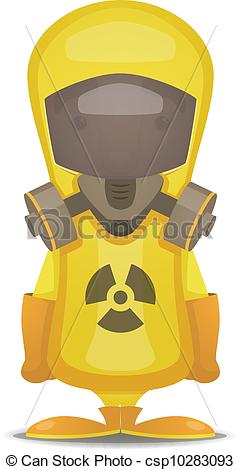 EPS Vectors of Radiation Protection Suit.
