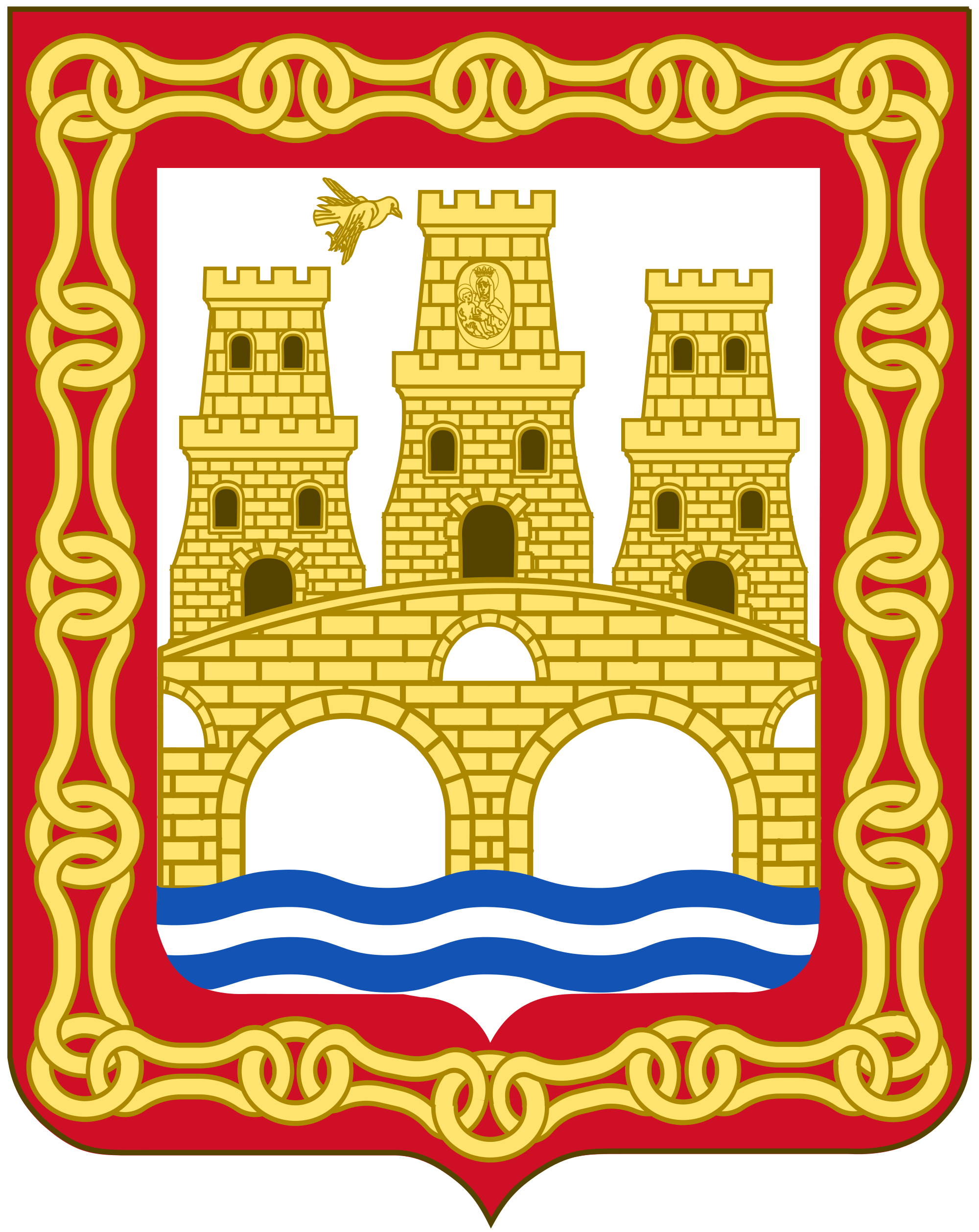 File:Coat of Arms of Puente La Reina.svg.