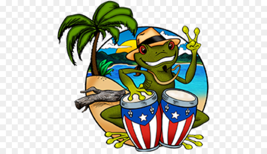 Frog Cartoon clipart.