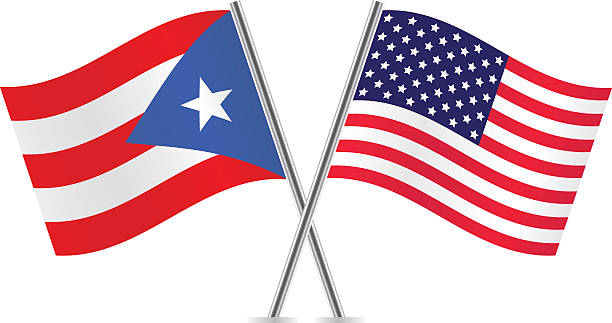 Puerto Rican Flag Clipart.