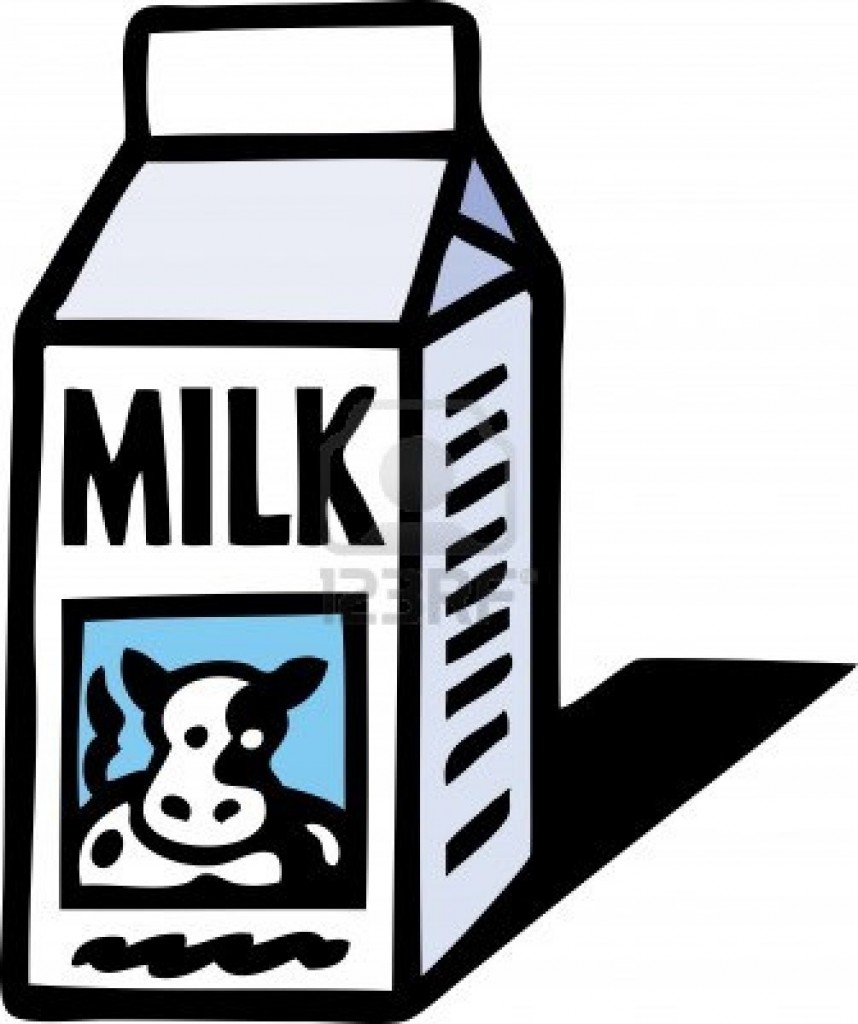 Black And White Mother Pumping Milk Clipart.
