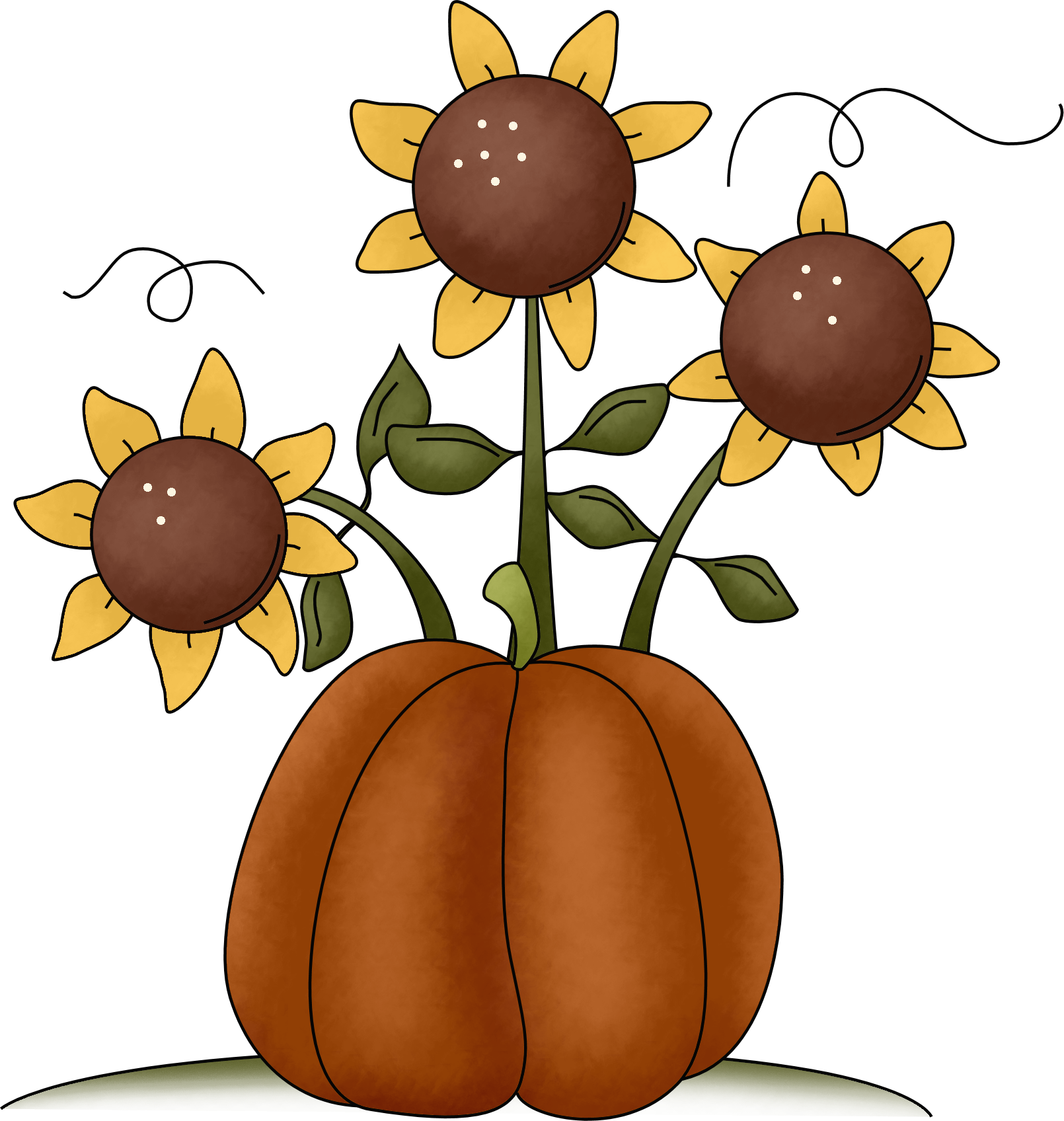 pumpkin and sunflower clipart free 20 free Cliparts | Download images