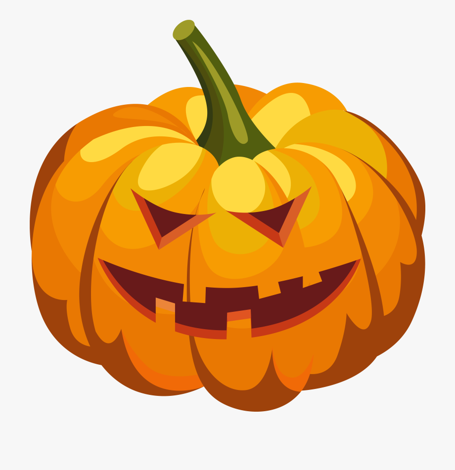 Scary Pumpkin Clipart.