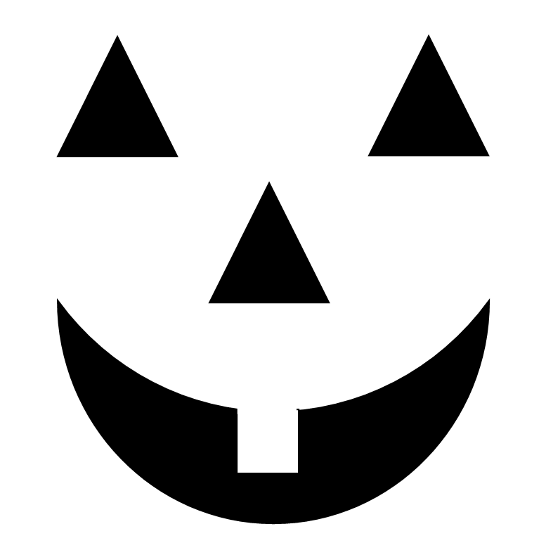 pumpkin face clipart black and white 20 free Cliparts | Download images ...