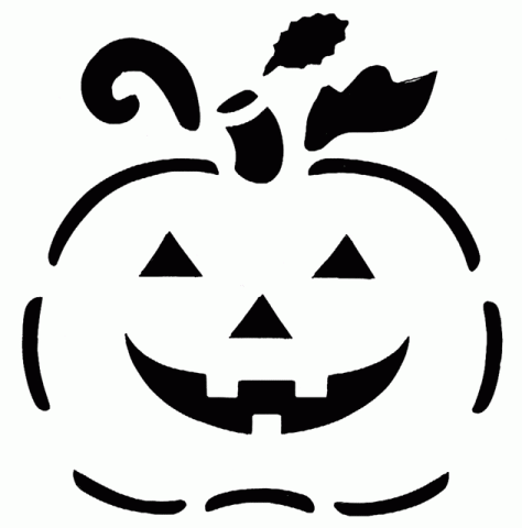Free Pumpkin Face Clipart Black And White, Download Free.