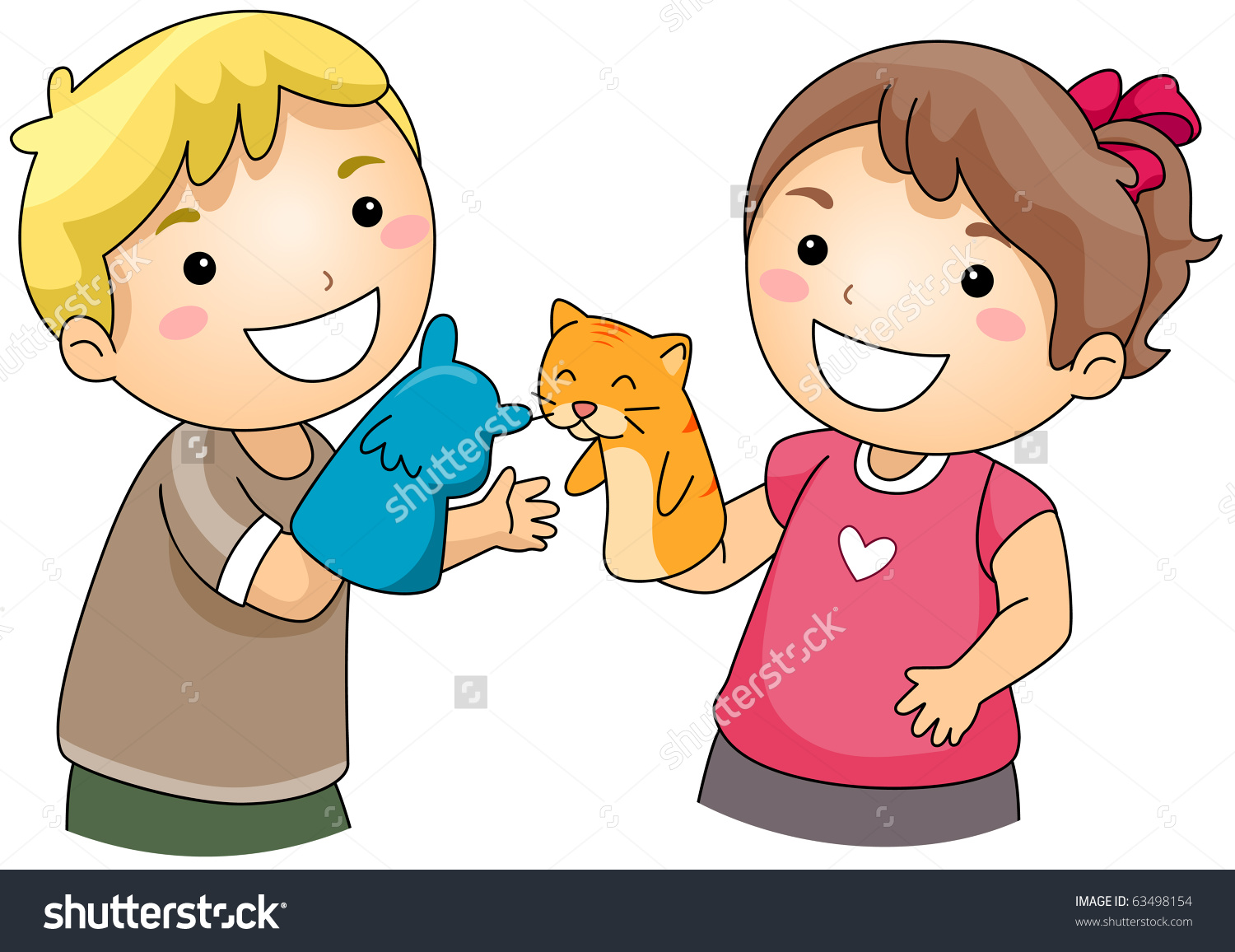 Puppets Clipart.