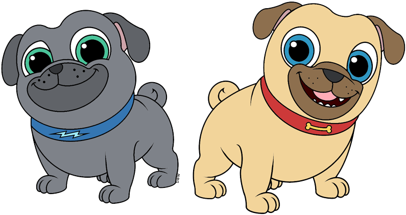 Puppy Dog Pals Clip Art.