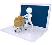 Clip Art of 3d man made online purchases k12888462.