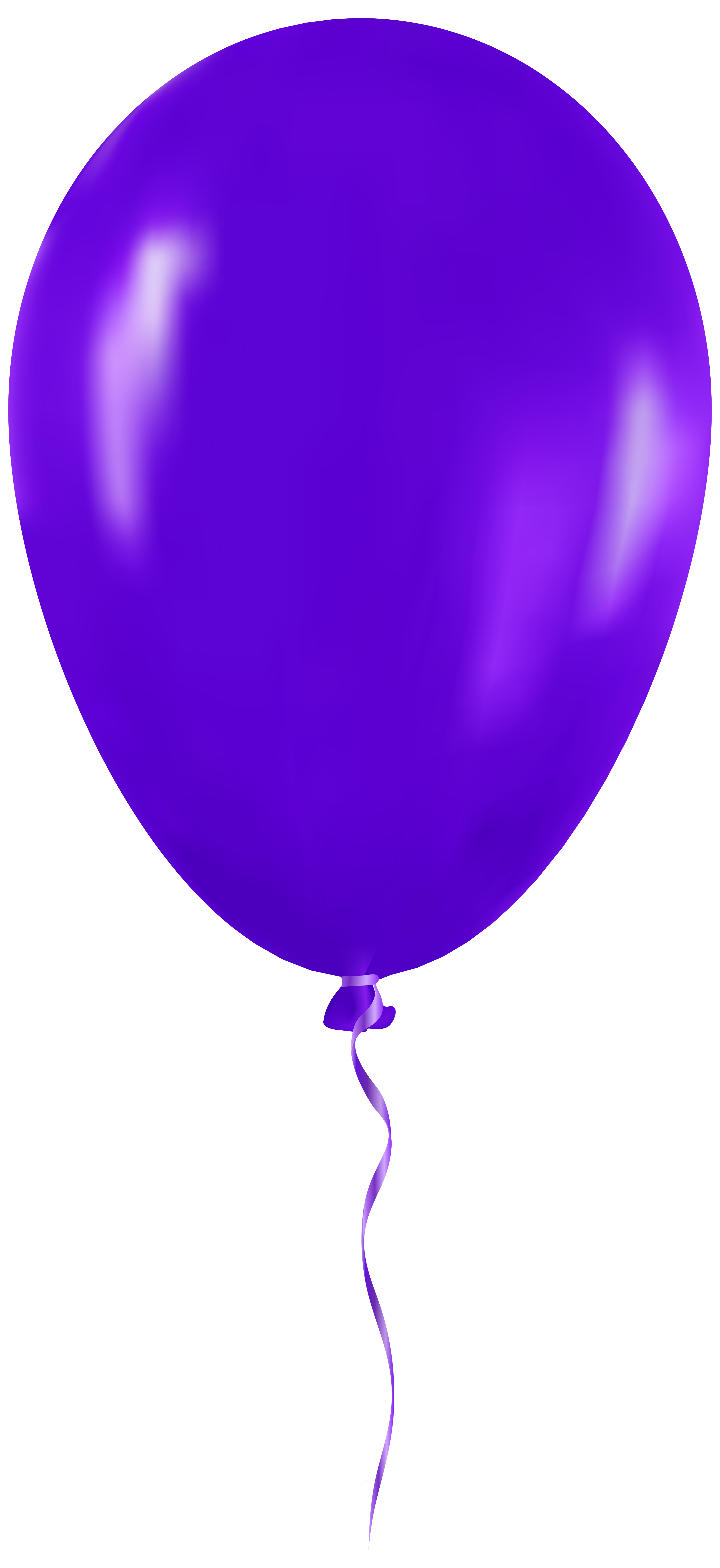 Purple Balloon PNG Clip Art.